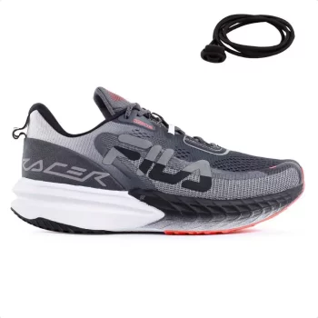 Tênis Fila Racer T2 S Masculino Grafite / Preto Original Com Nota Fiscal e Garantia Shopee