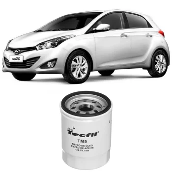 Filtro Óleo Hyundai Hb20 1.0 1.6 2012 A 2019 Tecfil - Psl55m Shopee